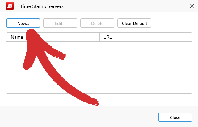 PDF Extra: adding a timestamp server